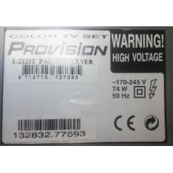Provision L-2121T Pal BG silver tv