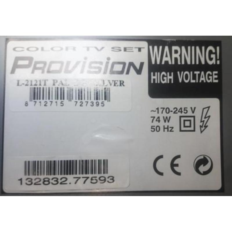 Provision L-2121T Pal BG silver tv