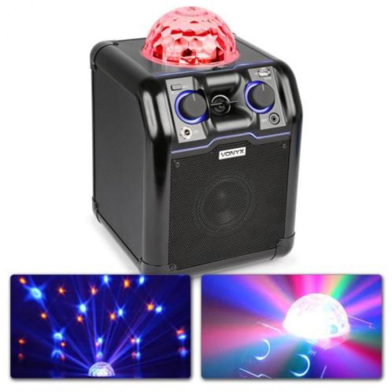 Vonyx SBS50B karaoke set met echo en Bluetooth