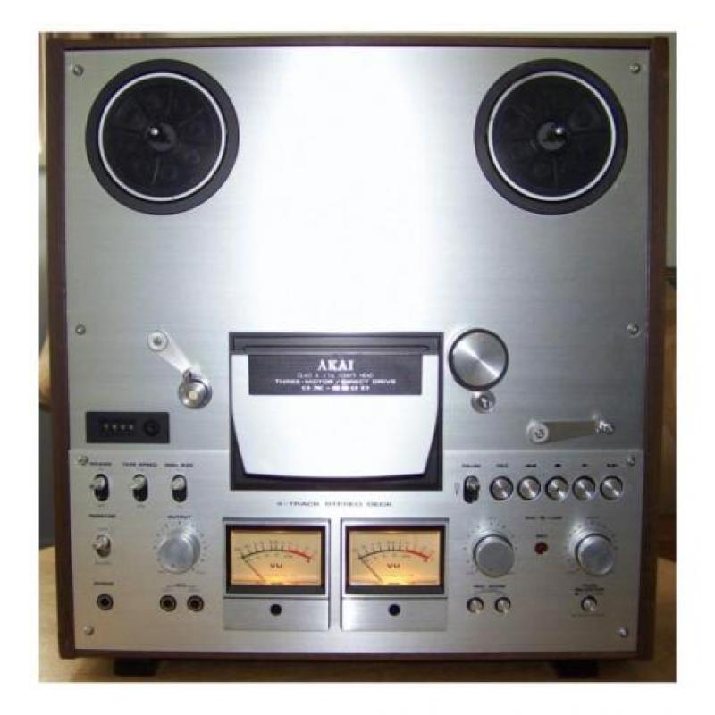 Akai GX-630D 3 GX koppen Bandrecorder + 2Jaar Garantie