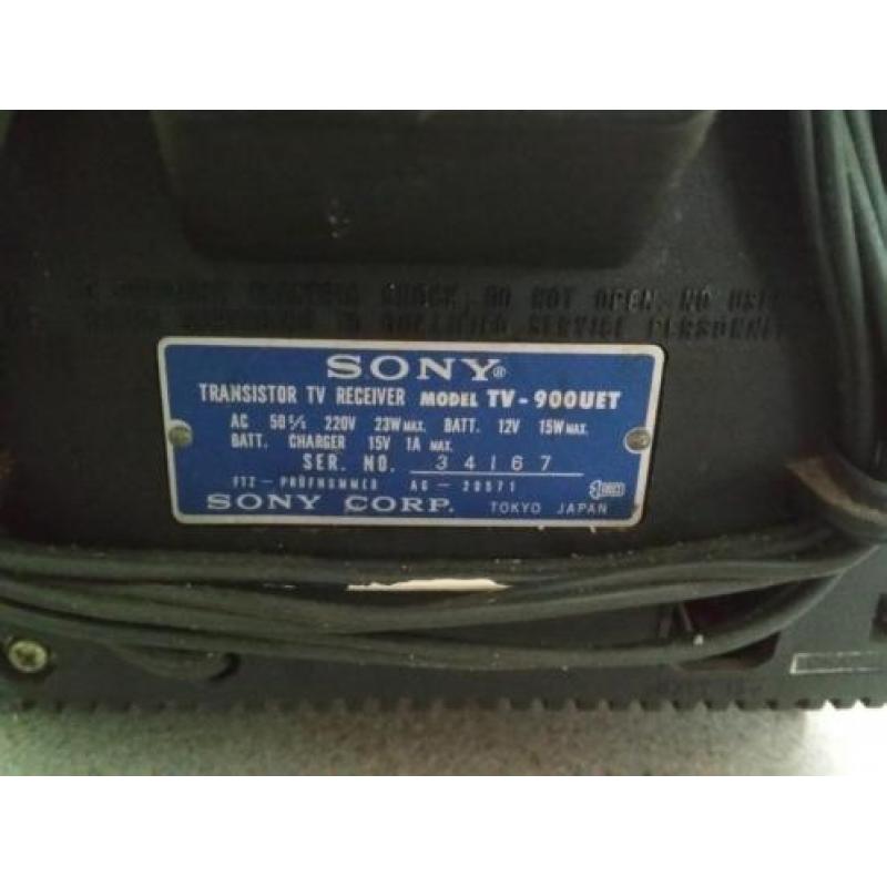 Unieke kans: Sony TV uit 1962
