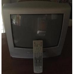 Finlux CT1413T DVD Portable TV met ingebouwde DVD-speler