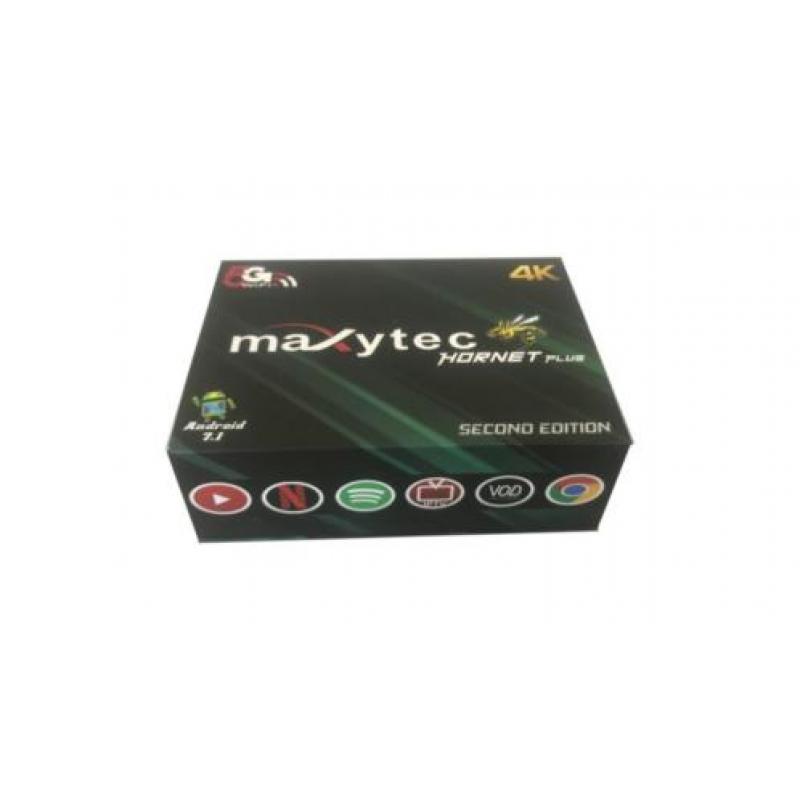 Maxytec Hornet 5G Plus V2 | 4K IPTV Box op Android 7.0