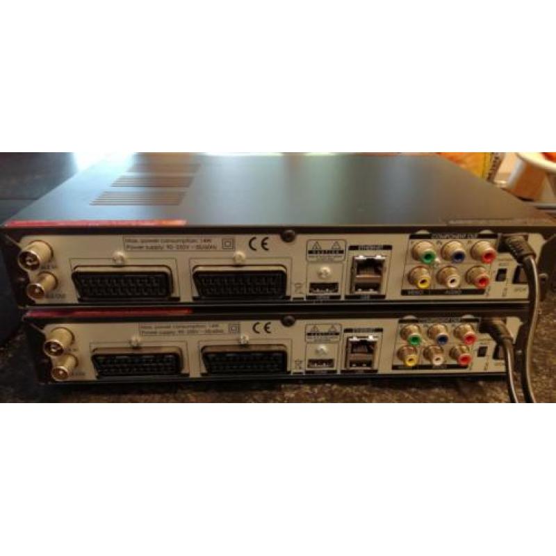 Humax IRHD 5000C NL Digitale HDTV kabelontvanger (2 stuks)