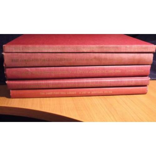 5 boeken/catalogi : The James Ford Bell Library 1951/1974