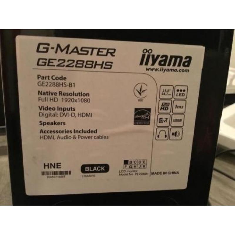 Iiyama 21,5 inch G-Master GE2288HS-B1