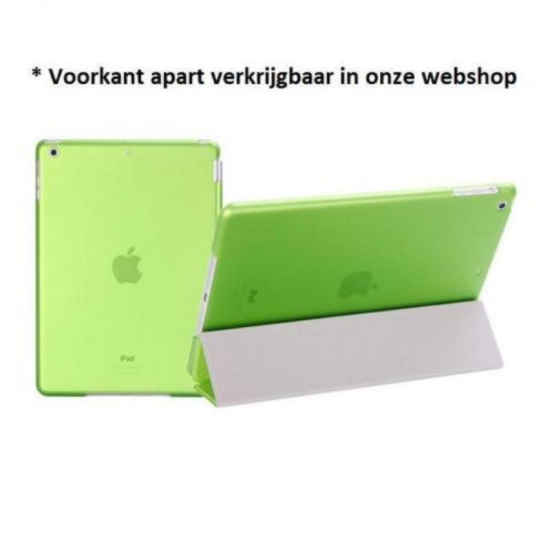 iPad Air 1 achterkant hoes hoesje case Doorzichtig - Groen