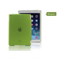 iPad Air 1 achterkant hoes hoesje case Doorzichtig - Groen
