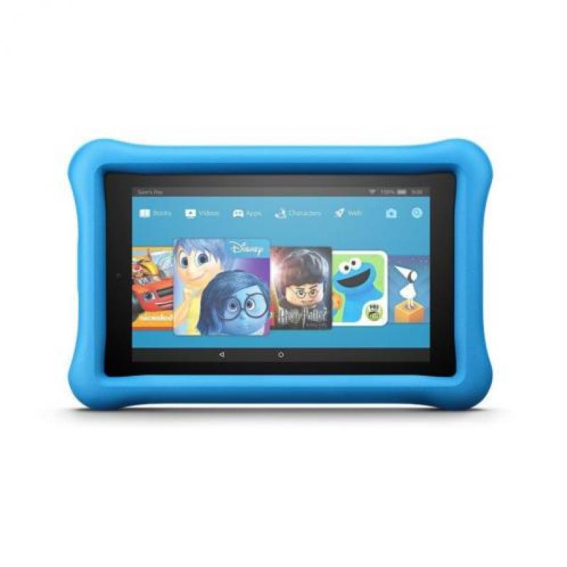 Amazon Fire 7 8GB met wifi, Kids Edition, roze en blauw