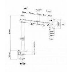Ewent EW1510 LCD bureausteun (Toebehoren, Monitoren)