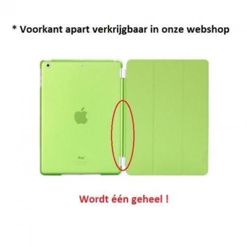 iPad Air 1 achterkant hoes hoesje case Doorzichtig - Groen