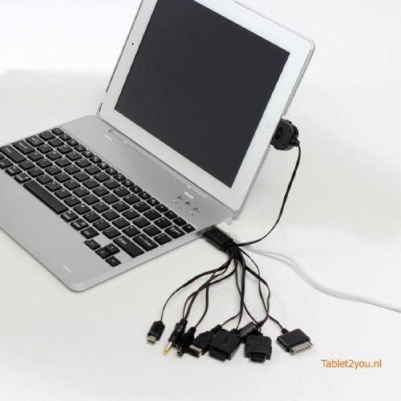 Notebookcase / Toetsenbord voor Apple iPad 2, 3 & 4