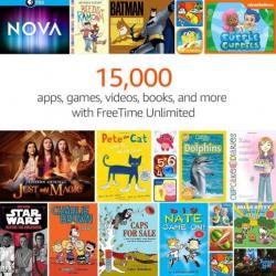 Amazon Fire 7 8GB met wifi, Kids Edition, roze en blauw