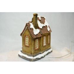 X-Mas Collection Kerstdorp Huis met Verlichting 5