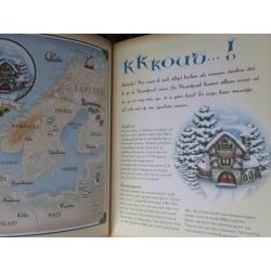 Het boek van de kerstman liedjes, recepten, spel,knutselen