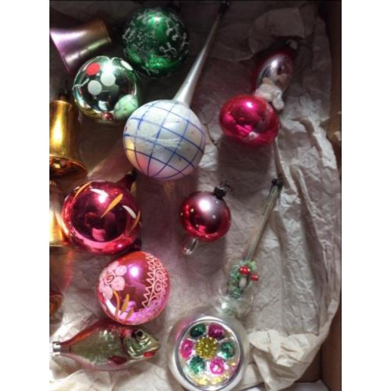 Antieke kerstballen