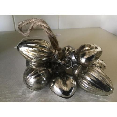 Nieuw Countryfield kerst hangers met 9 glazen kerstballen