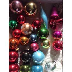 Antieke kerstballen