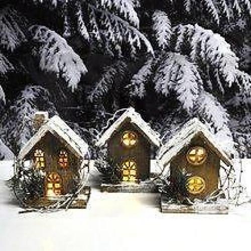 kersthuisje, kersthuisjes, kersthuis