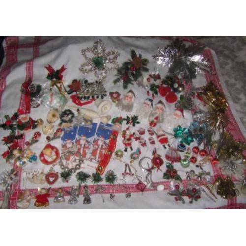 Oude kerstversiering