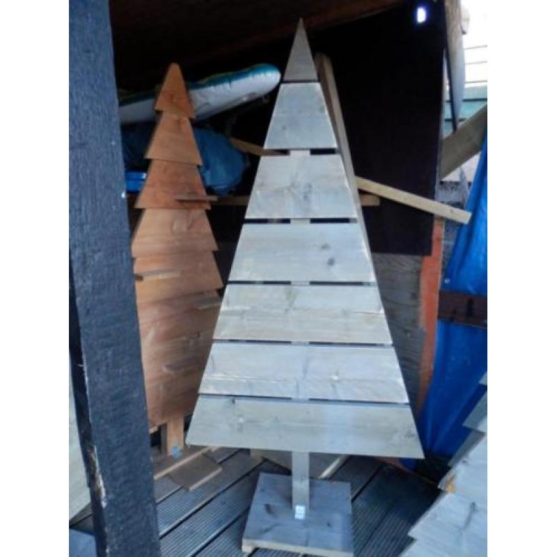 houten kerstboom