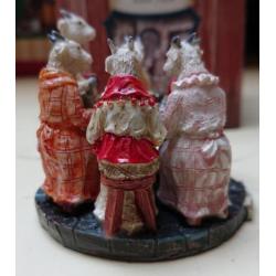 Kerstdorp sprookjesbos efteling miniatuur de 7 geitjes