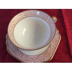 Kerstservies: Lettin porseleinen ontbijtset -puntgaaf-