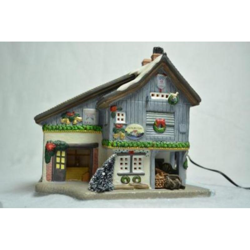 Luville Kerstdorp Watermolen Moulin a Cau