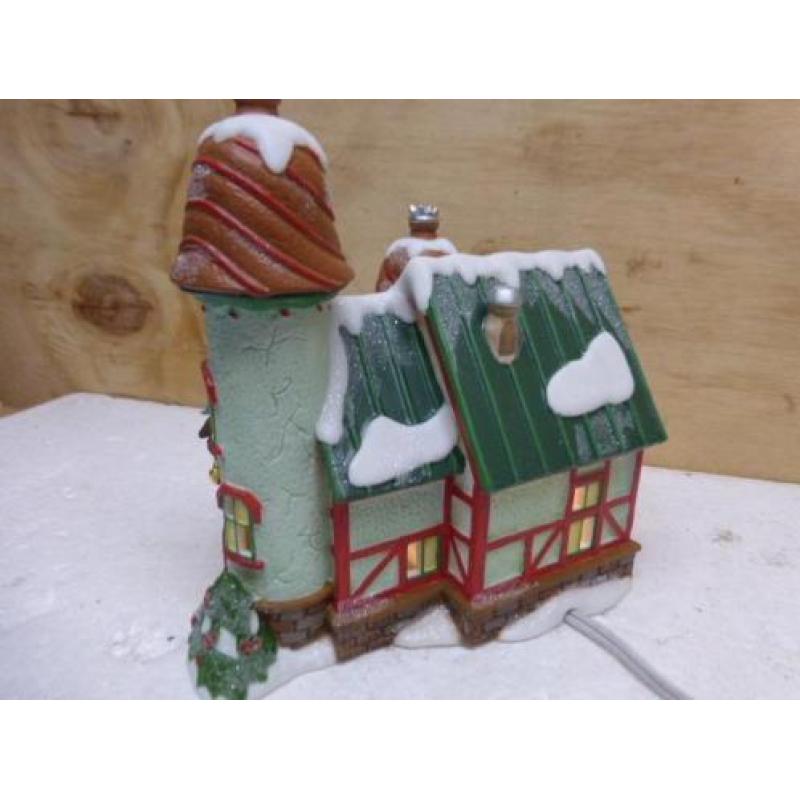 department 56 Reindeer Stables Prancer & Vixen north pole