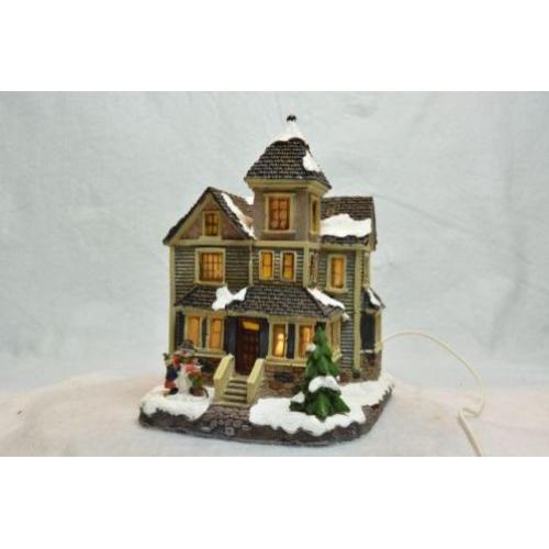 Dickensville Kerstdorp Huis met Torentje