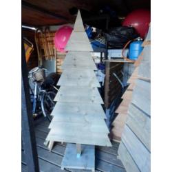 houten kerstboom
