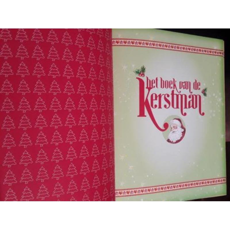 Het boek van de kerstman liedjes, recepten, spel,knutselen