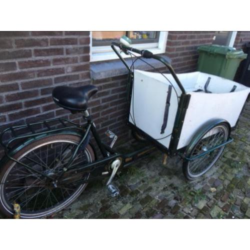 Bakfiets met versnellingen