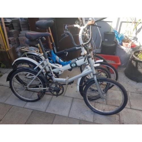 Te koop vouwfiets 4 stuk