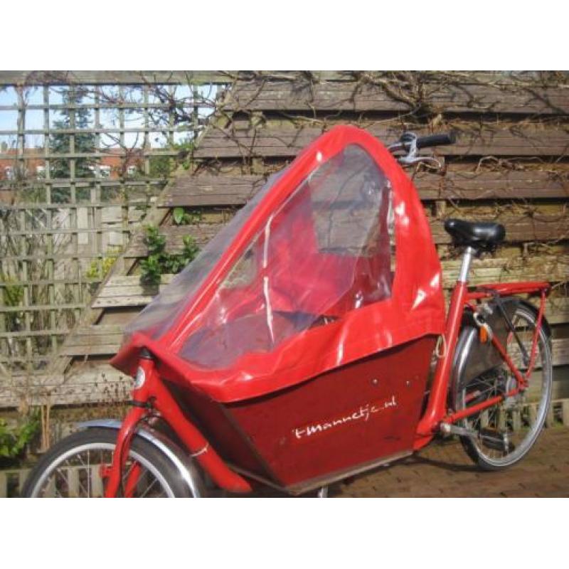 Tent cargobike short of huifje zie bakfietspointnl