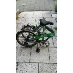 Vouwfiets met versnellingen