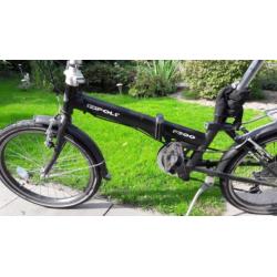 Vouwfiets (POPAL) zwart