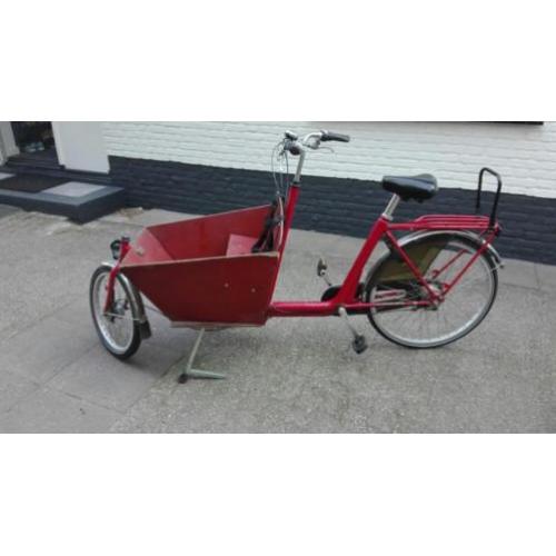 Bakfiets cargobike short kort bakfiets
