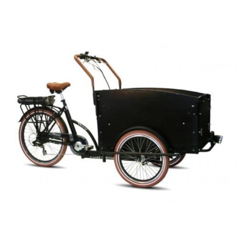 Budel: Troy elektrische bakfiets driewieler elektrisch fiets