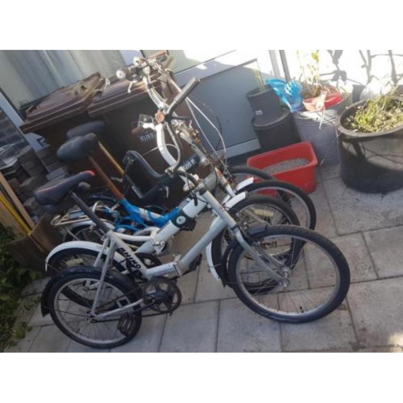 Te koop vouwfiets 4 stuk