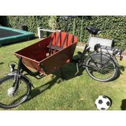 Mooie elektrische bakfiets long cargo
