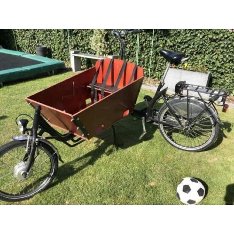 Mooie elektrische bakfiets long cargo