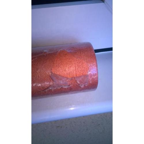 behang, kleur; oud roze