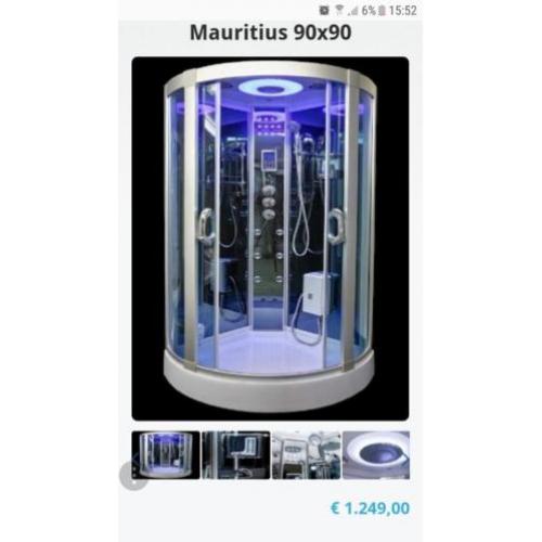 Douche cabine nieuw in doos nooit gebruikt!!!