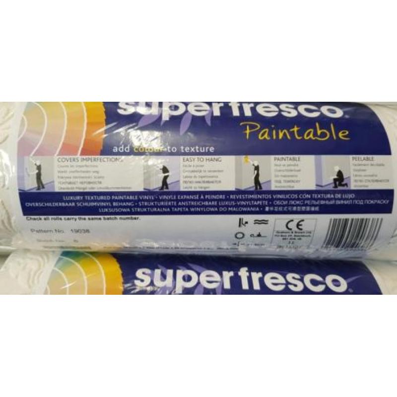 Behang nieuw barok style paintable