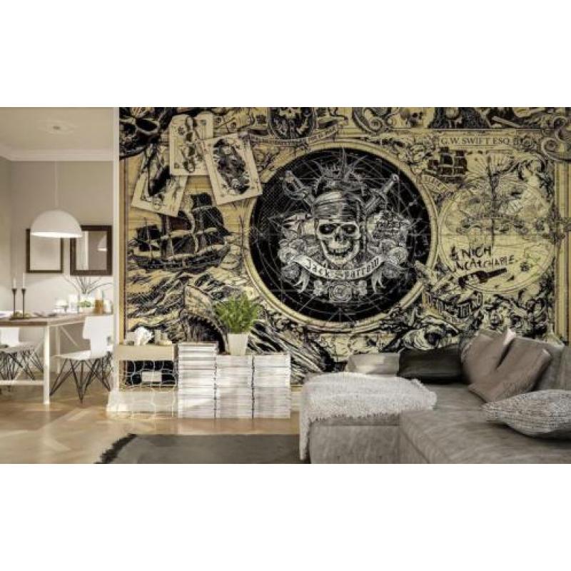Pirates of the Caribbean 5 fotobehang, 400 x 250 cm