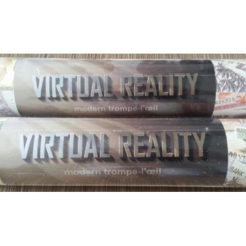 2 ongebruikte rollen Virtual Reality J42602 behang