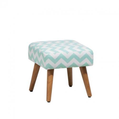 Beliani Osage - Voetenbank - - marineblauw