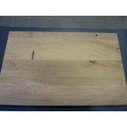 Opruiming/ aanbieding wastafelbladen massief eiken !!