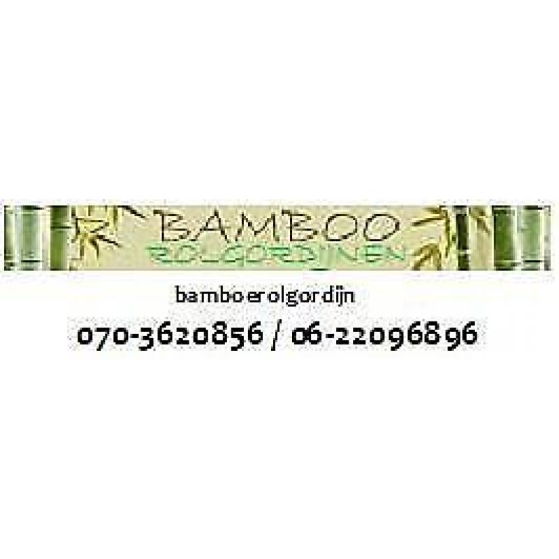Asian Bamboo Blinds opmaat gemaakt.Nu ook bij Easyrest Beddi